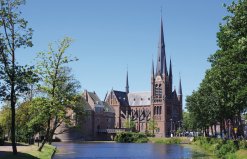 Kirche und Festung in Woerden