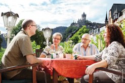 Beim Wein in Cochem