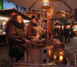 Auf dem Giebelhüüskesmarkt in Münster
