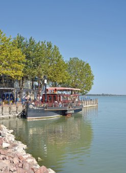 Ausflugsboot in Keszthely