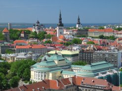 Blick über Tallinn