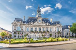 Rathausplatz in Tours