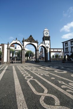 Platz in Ponta Delgada