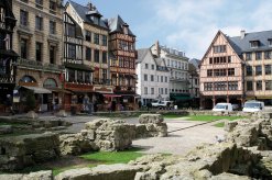 Jean d' Arc Platz in Rouen
