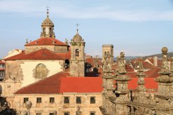 Kloster San Paio de Antealtares in Santiago de Compostela