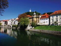 Blick auf Ljubljana