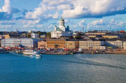 Blick auf Helsinki