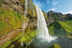 Seljalandsfoss-Wasserfall in Island
