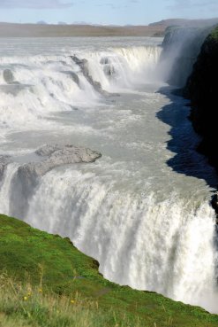Gulfoss Wasserfall in Island
