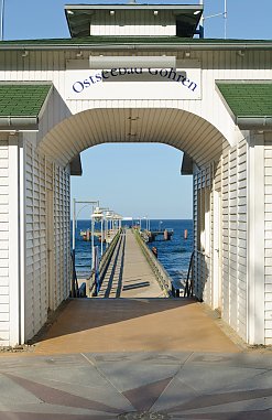 Seebrücke im Ostseebad Göhren