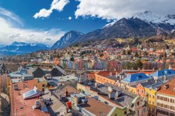 Blick über Innsbruck