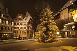 Weihnachten am Tiergärtner Tor in Nürnberg