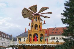 Weihnachtspyramide in Weimar