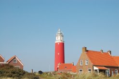Leuchtturm auf der Insel Texel