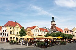 Marktplatz in Cottbus