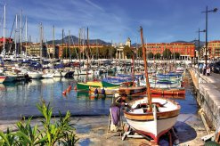 Yachthafen in Nizza