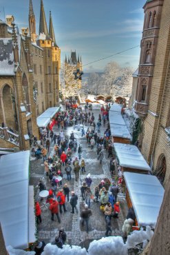 Königlicher Weihnachtsmarkt auf Burg Hohenzollern