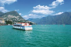 Schifffahrt auf dem Luganer See