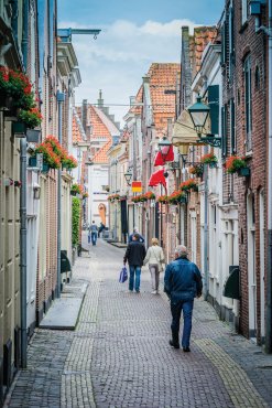 Gasse in Enkhuizen
