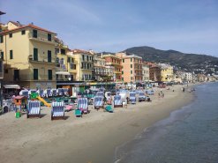 Strand von Alassio