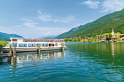 Schifffahrt auf dem Weissensee