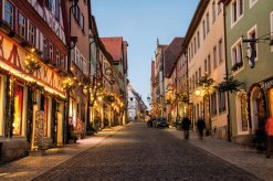 Weihnachtlichtes Rothenburg o. d. Tauber
