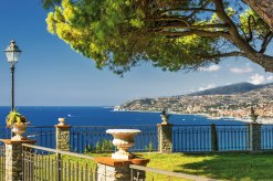 Blick auf die Bucht von  San Remo (Sanremo)