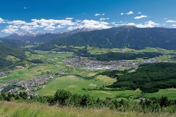 Blick auf Bruneck 