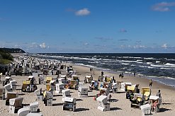 Strand auf der Insel Usedom