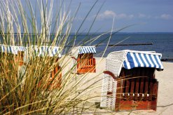 Strandkörbe auf Rügen
