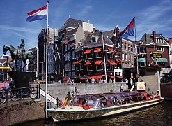 Grachtenfahrt in Amsterdam