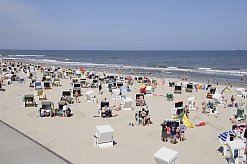 Badestrand auf Wangerooge