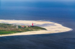 Blick auf die Insel Texel