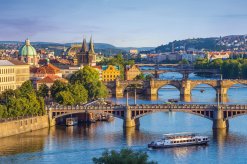 Prag mit Blick auf die Karlsbrücke