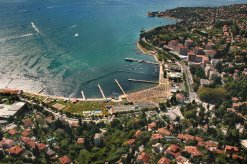 Blick auf Portoroz