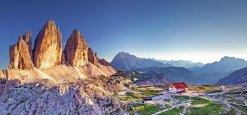 Drei-Zinnen-Hütte in den Dolomiten