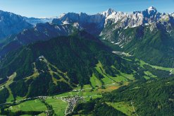 Blick auf Kranjska Gora