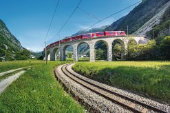 Bernina Express Kreisviadukt von Brusio