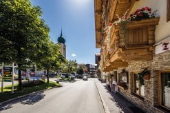 Der Ortskern von Westendorf