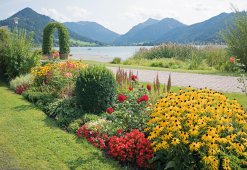 Wunderschöner Kurpark am Schliersee