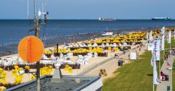 Am Strand von Duhnen