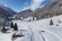 Winterlandschaft im Ahrntal