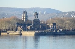 Deutsches Eck im Winter
