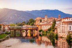 Ponte Vecchio - Holzbrücke in Bassano del Grappa