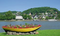Blick auf Linz am Rhein