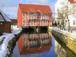 Fachwerk in Wismar