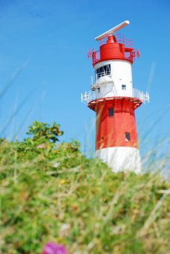 Borkums Elektrischer Leuchtturm am Südstrand
