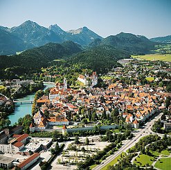 Blick auf Füssen