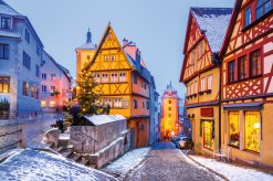 Winter in Rothenburg ob der Tauber 