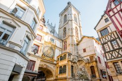 Astronomische Uhr  in der Altstadt von Rouen